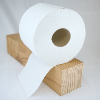Paquete de 18 rollos papel higiénico 400 hojas ECOLABEL