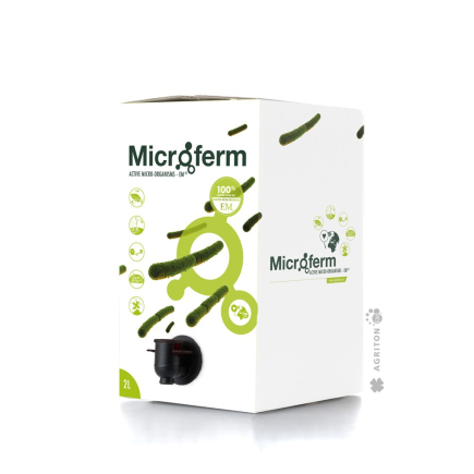 MicroFerm-Kompostaktivator basierend auf wirksamen Mikroorganismen