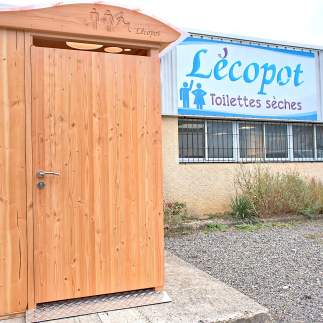 LécoBox PMR - Toilette sèche extérieure LECOPOT