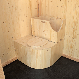 LécoBox PMR – Outdoor compost toilet