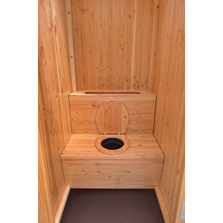 LécoBox – Outdoor dry toilet cabin by Lécopot