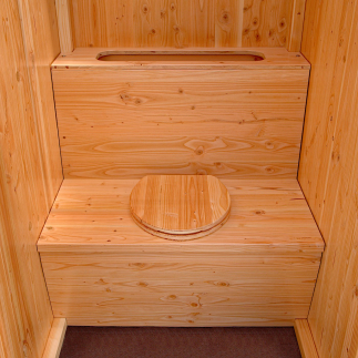 LécoBox – Outdoor dry toilet cabin by Lécopot