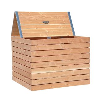 Pack 3 composteurs 4200 litres en Bois Douglas et acier Inoxydable - Lécopot