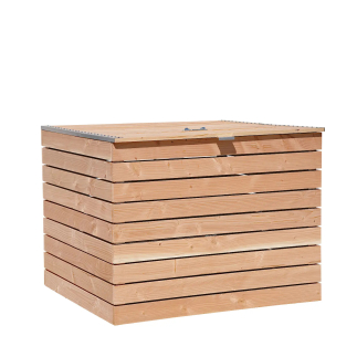 Pack 3 composteurs 4200 litres en Bois Douglas et acier Inoxydable - Lécopot