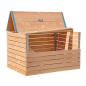 Pack 3 Composteurs en bois Douglas 3 x 1500 litres