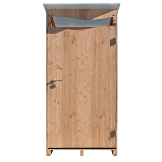 La Ventarèl – Douglas outdoor cabin for compost toilet - Lécopot