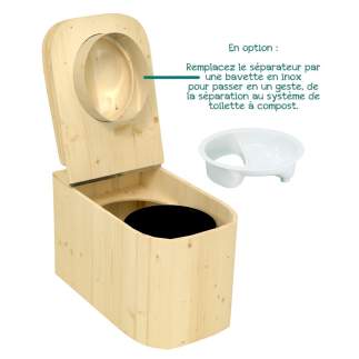 Separty - urine separation dry toilet - Lécopot