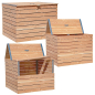 Pack 3 Composteurs en bois Douglas 3 x 1200 litres